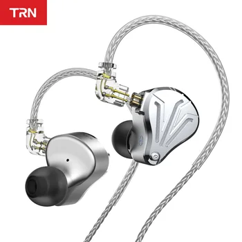 TRN BAX BA+1DD+2EST Tribrid Kovin V Uho Slušalke IEM HIFI DJ Monitor Teče Šport Slušalke Slušalka, Slušalke MT1 Pro VX PRO