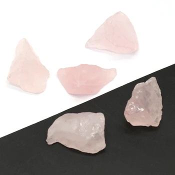 Naravni Poldragi Kamen Kristal Rose Quartz Grobega Kamna, Gramoza Aura Zdravljenje Vzorcu Gemstone Nakit, Okraski