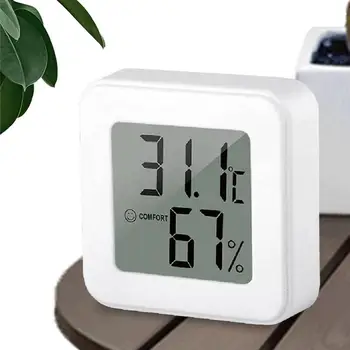 Digitalni Termometer, Higrometer Notranja Temperatura In Vlažnost Monitor LCD Monitor Sobni Temperaturi Notranja Vlažnost Za Življenje