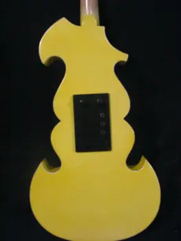Lepo rumeno barvo najboljši model 4/4 električna violina +Akustični violino #4346