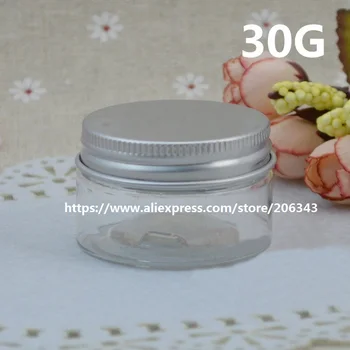 30 G prozoren plastični kozarec HIŠNE/pot/steklenica za essence/gel/eye cream/vlažilec/art nail/za nego kože, kozmetične embalaže