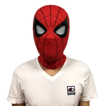 Cattoys Superheroj Spider hero 1/1 Oči Daljinski upravljalnik Nosljivi Masko Čelada Prop Cosplay Kostum Fancy stranka Obleko izvirne polje