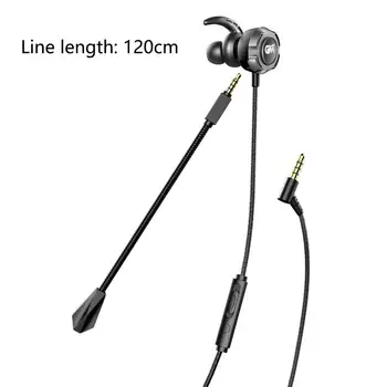 TF-3 Žične Slušalke za V uho Zmanjševanje Hrupa z Mikrofonom HiFi Bas Gaming Slušalke