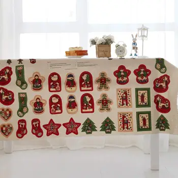 Božič Bombaž Perilo Tkanine za DIY Lutka, Božični Okraski, Tkanine meter za Šivanje Mozaik Tissu,Tkiva,DIY Tekstilnih