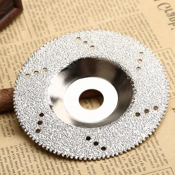 Srebro 100mm Diamond Prevlečeni Rezanje Disk Žage 16 mm Notranji Premer Brušenje Kolo 1PC