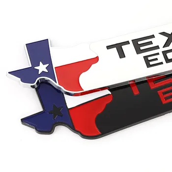 3D Texas Edition Značko Emblem Nalepko Nalepko za Jeep Grand Cherokee Renegade Patriot Kompas Wrangler Svobode Renegade Poveljnik
