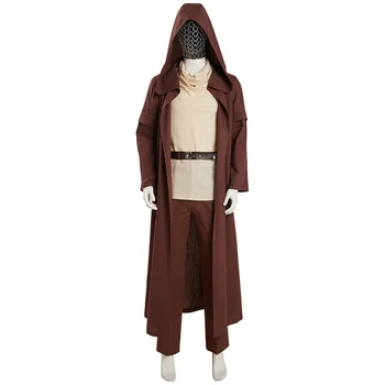 Obi-Wan Kenobi Cosplay Kostum, Plašč, Hlače, Obleke Halloween Carnival Obleko