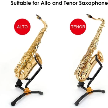 Saksofon Stojalo Zložljivo Alto Sax Stand Prenosni Trikotnik Znanja Saksofon Pribor Klarinet Saksofon Zaslon Stojalo