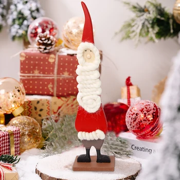 Santa Claus Okraski Za Božična Drevesa V Zaprtih Prostorih Doma Tabela Urad Za Okras Božič Set Potrošnega Materiala