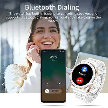 FOXBOX NFC Smartwatch 2022 Pazi Za Ženske AMOLED Smart Gledanje Visoko Ločljivostjo Zaslona Bluetooth Klic Bluetooth Glasbe Sledenje GPS