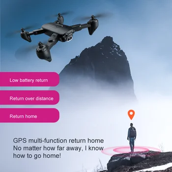 F6 GPS Strokovno Brnenje 4K Kamera HD 1000m Pametno vrniti FPV brezpilotna letala z 5.8 G VTX 5G WiFi Optični Tok Zložljive RC Quadcopter