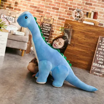 Nieuwe Kleurrijke Pluche Dinosaurus Speelgoed Gevulde Poppen Kinderen Verjaardagscadeau Kerst