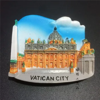 Vatikan Hladilnik Hladilnik Magneti Spominek Močne Magnetne Nalepke Doma Decoratiion brezplačna dostava
