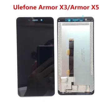 Original Za Ulefone Oklep X3 5.5 palčni LCD-Zaslon in Zaslon na Dotik Montažo rezervnih Delov Za Ulefone Oklep X5 Android 9.0