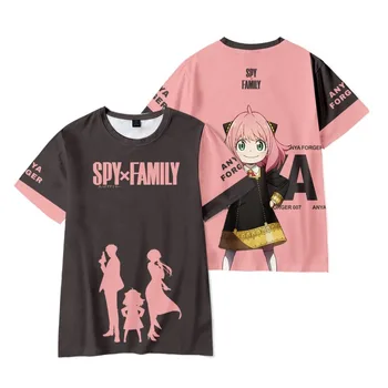 Otroci 2T - 14T Anime Vohun X Družino 3D Tiskanje Majice Ulične O-Vratu Prevelik T Shirt Harajuku Otroci Fantje Tees Vrhovi Oblačila