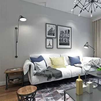 Beibehang Sodobno minimalistično čiste barve netkane ozadje modro siva dnevna soba jedilnica spalnica stilsko celotno ozadje