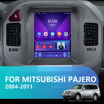 JMCQ Android 11 Avto Multimedijski Predvajalnik Za Mitsubishi Pajero V60 V68 V73 1999-2006 Navpično Zaslon Carplay Navigator Vodja Enote