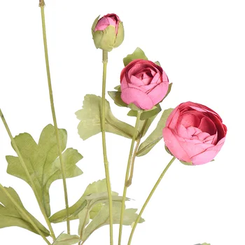 Liči Umetni Lotus Flower 8 Podružnic Simulirani Cvetje DIY Doma svate Dobave