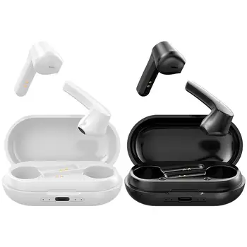 Brezžični Čepkov Nizke Latence Nepremočljiva Bluetooth 5.0 Vgrajen Mikrofon Kompakten Polnjenje Primeru V Uho Slušalke za Tek