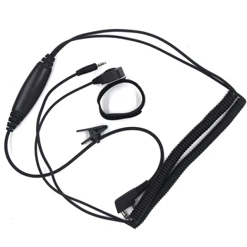 Vimoto V3 V6 Bluetooth, združljiva Čelada Slušalke Poseben Priključni Kabel za baofeng UV-5R