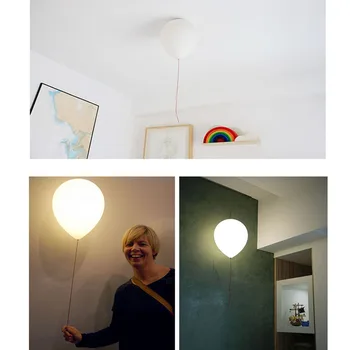 Oblikovalec ustvarjalne dekle otroški sobi lučka ustvarjalne stropne svetilke, uvoženih balon lučka lučka spalnica