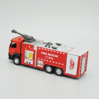 1:50 Diecast Kovinski Model Igrača Vodni Topovi, Požar Tovornjak S Sound & Light
