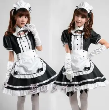 Anime K-On! Lolita Znak Cosplay Kostum Devica Obleko Dekleta Predpasnik Enotno Obleko, Gothic Rojstni Dan Obleko V Velikosti