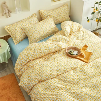 45 posteljnina nastavite velikost 3-4pcs / set posteljnine rjuhe kritje nastavite Pastorala posteljo stanja rjuhe kritje