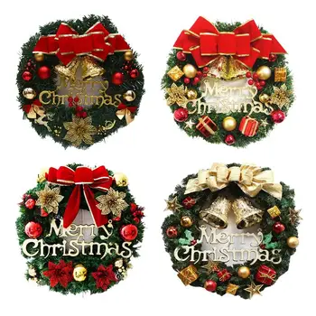 Božični Okraski Umetno Božični Venec Pisane Zvonovi Za Dom Cristmas Okras Božič Navidad Natalne Novo Leto 2023