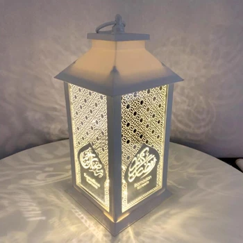 Mini Star Svetilko z Utripajočo LED Dekorativna Luč, ki Visi Notranjo Baterijo Luč Islam, Muslimanska Primeru Stranka Dobave