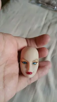 30 cm Original FR glavo JE lutka glave Moda licenco vodja kakovosti lutka glave dekleta Hišna DIY deli igrač