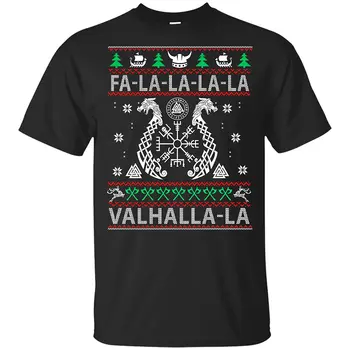 Fa La La La Valhalla La Viking T-Shirt. Poletje Bombaža, Kratek Rokav, O-Vratu T Shirt Mens Darilni Novo S-3XL