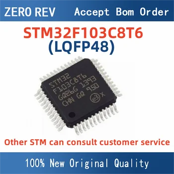 STM32F103C8T6 ARM Cortex-M3 32-bit IC MCU STM32F103 STM32F STM32 STM LQFP48 Čip Mikrokrmilnik Čisto nov original