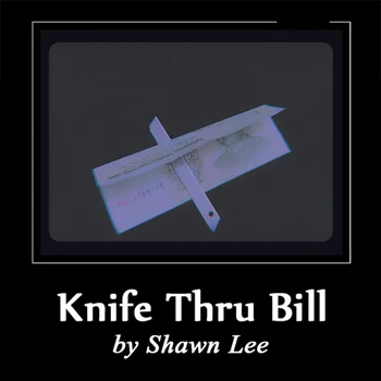 Nov Prihod Nož Thru Zakona Shawn Lee Denar čarovniških Trikov Prevara Iluzije Ulica Mentalism
