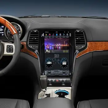Android 9 Avto, GPS Navigacija Za 13,6 Tesla Slog Navpično Zaslon Za JEEP Grand Cherokee-2021 Auto Radio Stereo Večpredstavnostnih