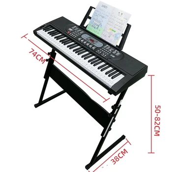 Plastika Elektronske Orgle Profesionalni Prenosni Digitalni Kakovosti Električni Klavirji Prilagodljiv Glasbeni Sintetizator Instrument OA50EP