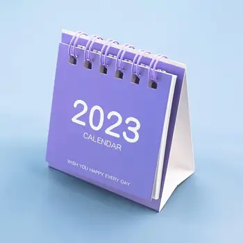 Durable Namizni Koledar Samostojno Lahki 2023 Stoji Flip Namizni Koledar Mini Koledar Koledar