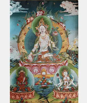 Archaize vezenje Bela Tara Buda Obešanje slik obrti