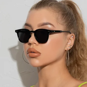 Moda Kvadratek sončna Očala Ženske Oblikovalec Razkošje Moških sončna Očala Classic Vintage UV400 Prostem Oculos De Sol Odtenki