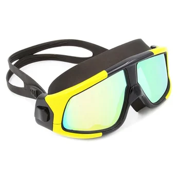 Šport Potapljanje Plavanje Očala Velik Okvir Očala Nepremočljiva Mehko Silikonsko Očala