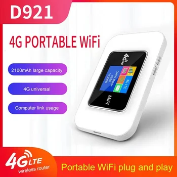 MD921 USB 4G Wifi Usmerjevalnik Mini 3G Lte Baterija za ponovno Polnjenje Brezžične Prenosne Žep za Mobilne dostopne točke Avto Wi-Fi Z Režo za Kartico Sim