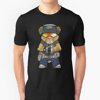Nikakršen Nov Hip Hop T-Shirt Bombaž Tshirts Majice S Kratkimi Rokavi Moški Tee Vrhovi Taktično Teddies Taktično Teddy Taktične Orodja Taktično