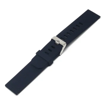 Silikonske Gume Watch Band 18 mm 20 mm 22 mm za Armani Nerjavno Jeklo Pin Zaponko Watchband Trak za Hitro Sprostitev, Zanke za Pas, Zapestnica