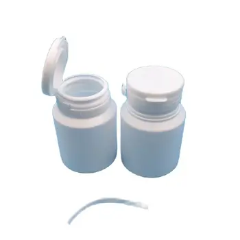 500PCS 100 ML Belo Plastično Prazno Steklenico Tabletke Puder v Prahu Posoda Embalaža Pot Brezplačna Dostava za Kozmetične Kreme Jar