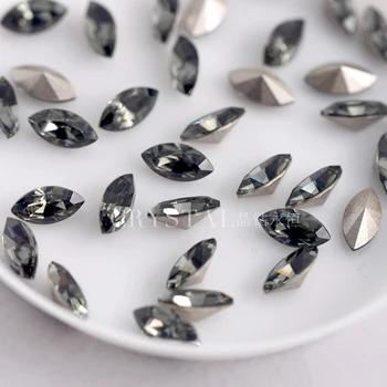 4228 XILION Navette Fancy Kamen Prvotne kristali iz Avstrijske 8x6 6x3mm za nail art nakit DIY kar Obleko pribor