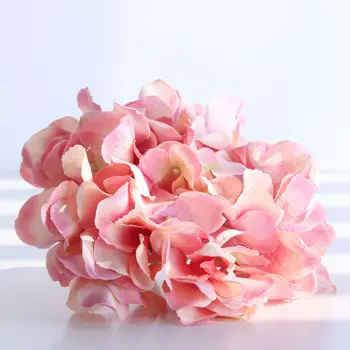 10pcs Big hydrangea cvet glavo poroka poročni aranžma rekviziti simulacije hydrangea cvet glavo poroko mesto cvet linije