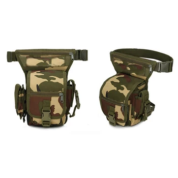 Multi funkcionalne taktično stegno vrečko Molle vojaško lovsko torbo za Moške prostem plezanju športno opremo prikrivanje sedlo vrečko