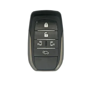Vstop brez ključa Smart Remote Control Ključne Lupini Primeru Za Lexus LM300H 5 Gumb Avto Alarm Stanovanj Fob Tipko Pokrov