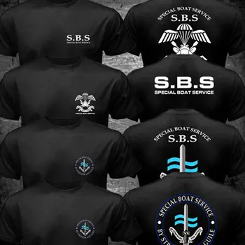Novo Sbs Posebnih Storitev Čoln Združenem Kraljestvu Posebne Sile, Mornarica Vojske Sas 2019 Nove Modne Blagovne Znamke Vrhovi Človek Oblikovanje T-Shirt