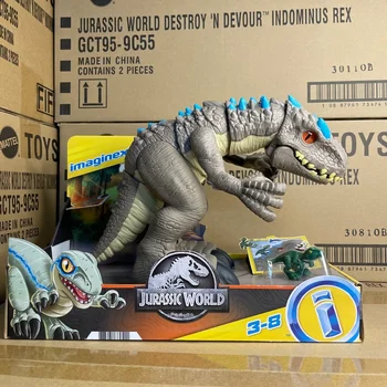 Jurassic Svetu GMR16 Zavračanje Indominus Rex Dejanje Slika Dinozaver Igrača za Otroke, Darilo za Rojstni dan Imaginext Fisher Nagrado